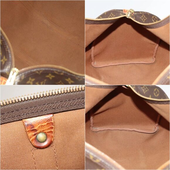 LOUIS VUITTON Monogram Keepall 50 Boston Bag M41426 LV Auth 117722 - Picture 15 of 16